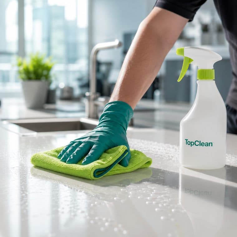 Уборка со средствами TopClean