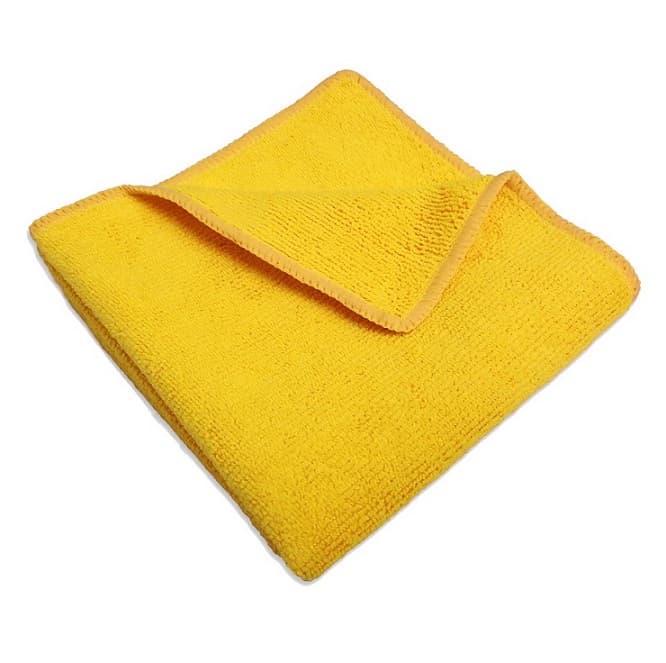 Салфетка из микрофибры 30х30см 220 г/м2 Complement желтая, РФ