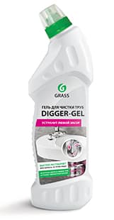 Средство для труб DIGGER-Gel Professional, 1 л, РФ — фото 2