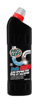 Средство для труб Prosept Bath Prof (Крот) 1л, 111-1, РФ