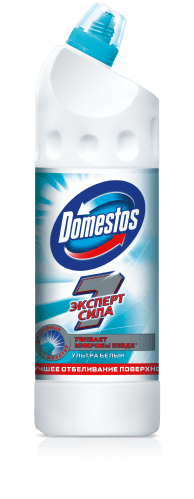 Средство для сантехники Domestos Ультра Белый, 1л, РФ — фото 2